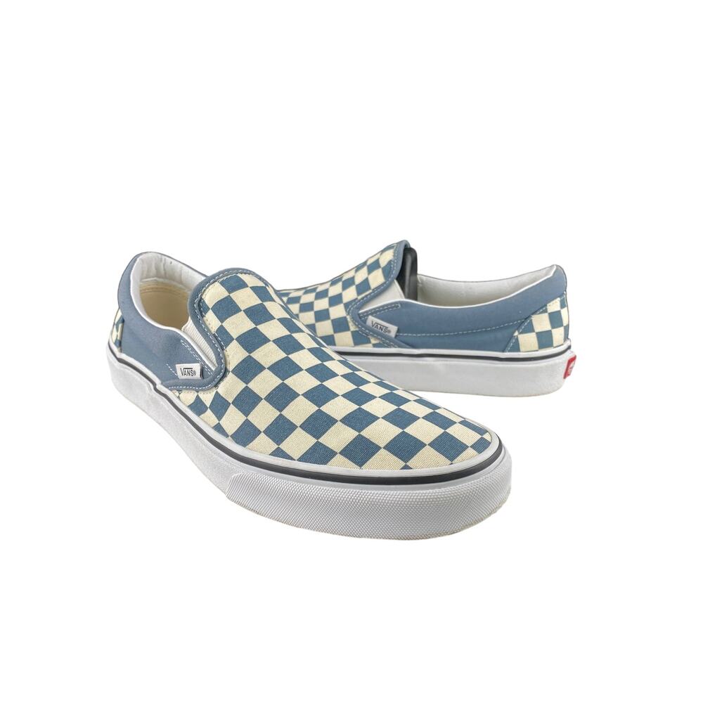 Vans Classic Slip on Unisex Checkerboard Shoes /‎ Men's Sz 8.5 / Women's Sz 10